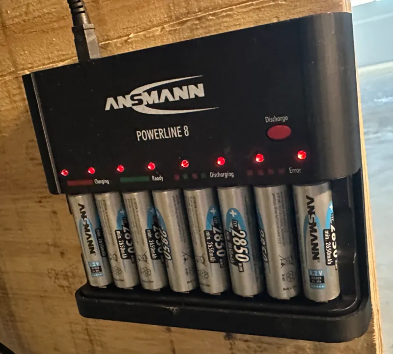 Ansmann Battery Charger Wall Mount