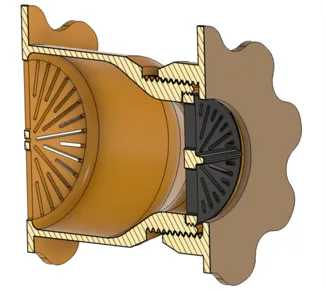 Spool Desiccant Core