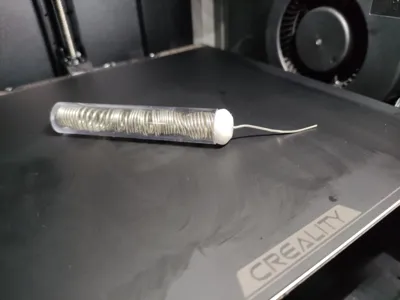 Solder tube cap