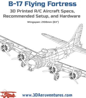B-17 Flying Fortress RC Plane Fuselage