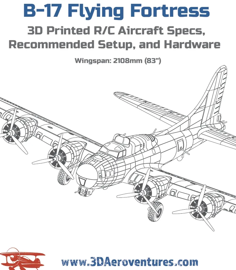 B-17 Flying Fortress RC Plane Fuselage