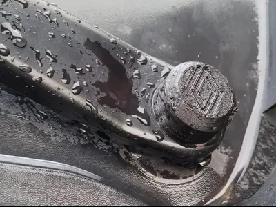 Renault wiper nut cover