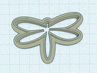 Dragonfly clay cutter