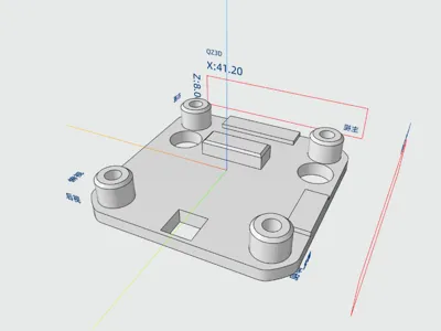 42 Stepper Motor Back Cover