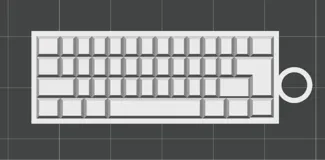 Keyboard Keychain