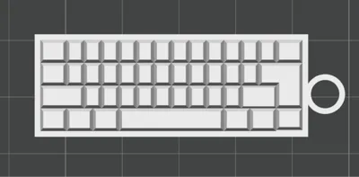 Keyboard Keychain
