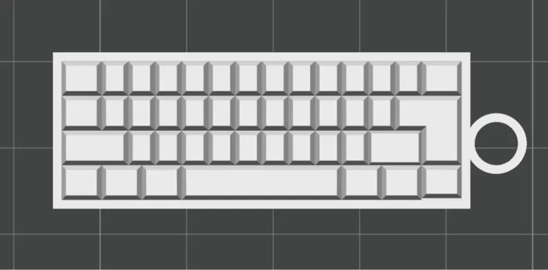 Keyboard Keychain