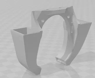 Adapted Dual 5015 Fans for Ender 5 S1