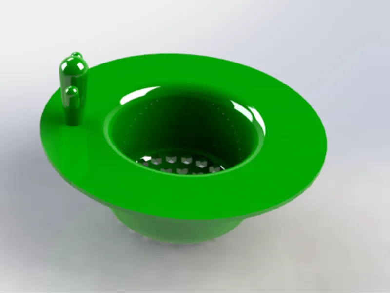 Drain filter with cactus