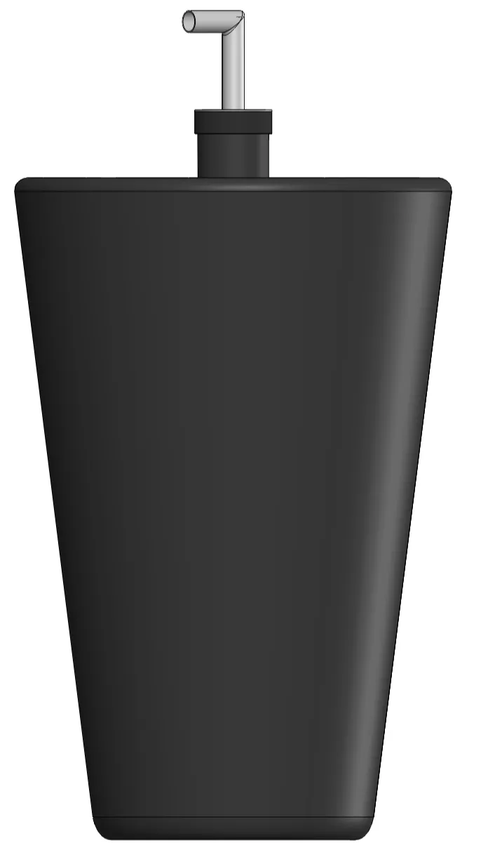 Fully 3D-printable soap dispenser