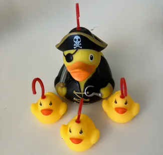 Hook a duck hook for rubber ducks