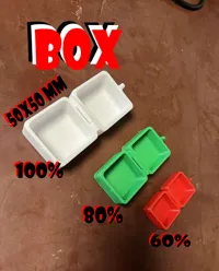 Boîte 50x50 avec frein de charnière — photo 1
