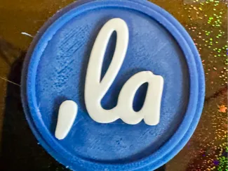 Blue Dot Kamala Magnet
