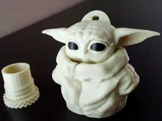 Grogu (Baby Yoda) Geocache Container 