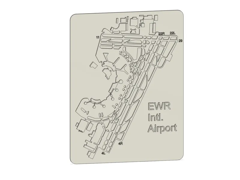 Newark Airport Map