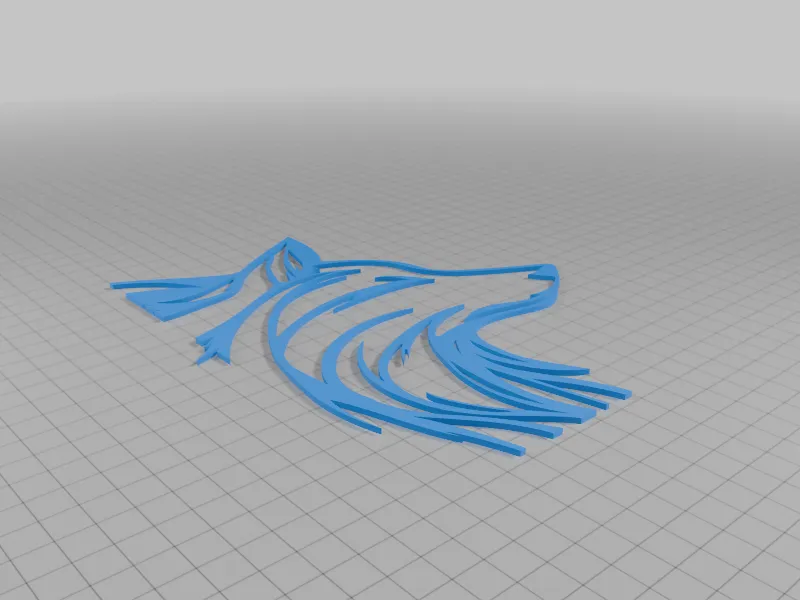 White wolf and black wolf by Giannino MakerWorld