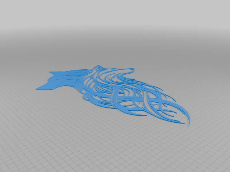 White wolf and black wolf by Giannino MakerWorld