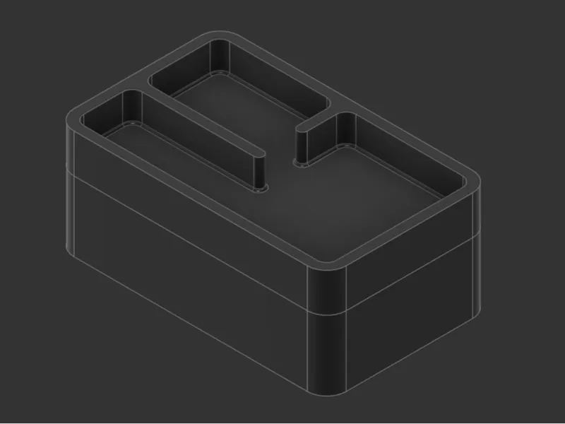 Slim version - EDC Organizer Traybox