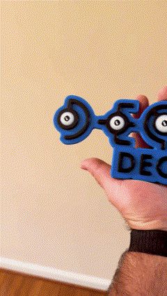 Pokémon Unown Letters and Symbols - Free 3D Print Model - MakerWorld