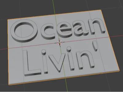 Ocean Livin' Card