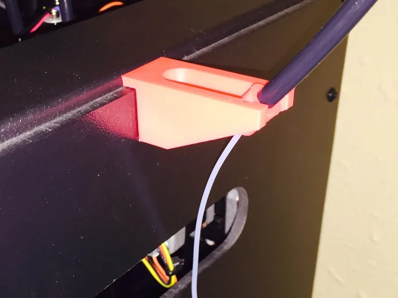 Filament Guide for Ext. Spool Holder Replicator
