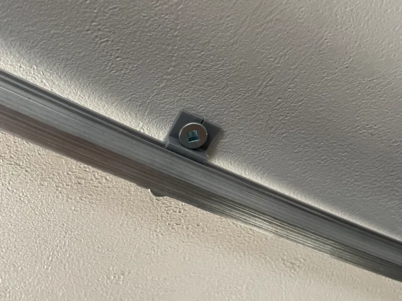 RV designer A203 ceiling bracket for i beam track 