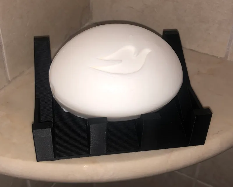 Shower Soap Dish - Self Draining/Drying