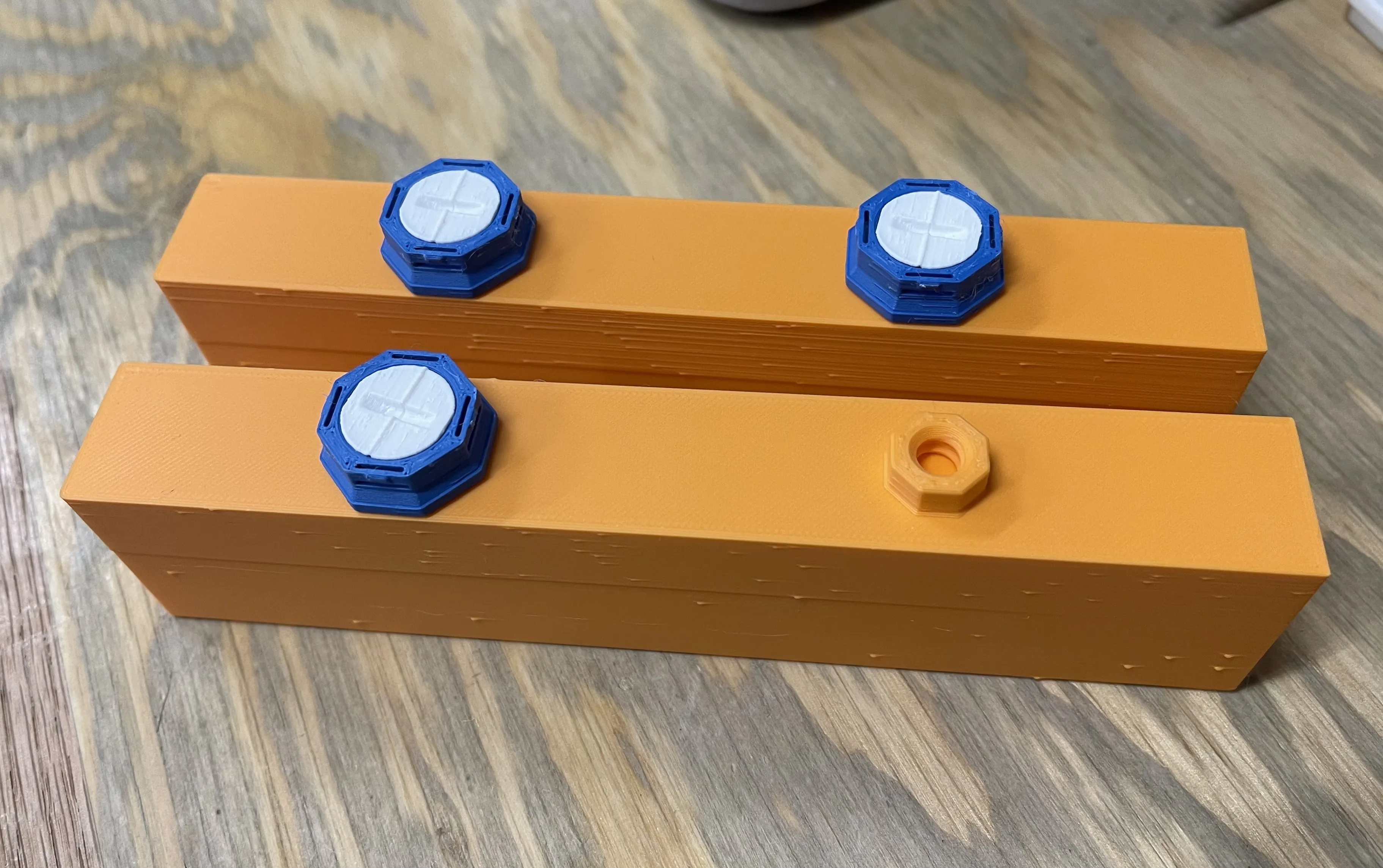 Use Multipoint to attached Multiboard Snaps on Bolt-Locked Push Fittings.