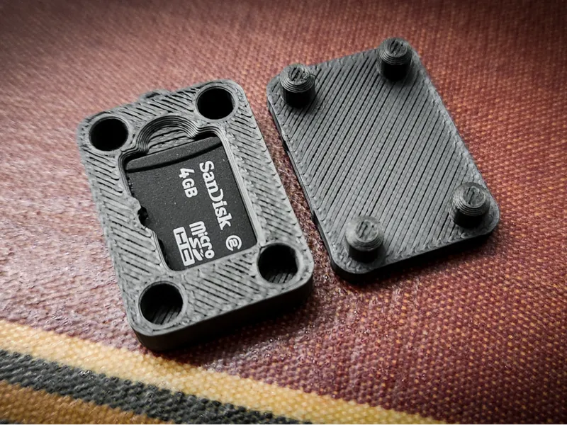 Micro SD Keychain Case