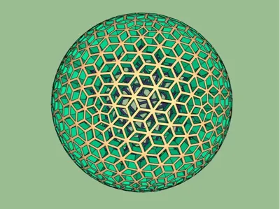 Honeycomb Sphere, Modelling was quite difficult