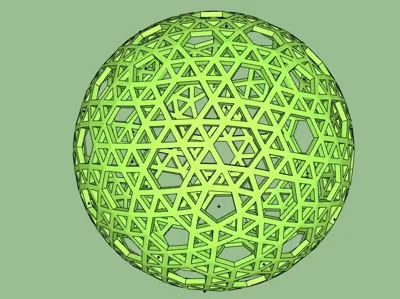 Creative sphere, can be used as a vase