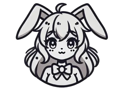 Rabbit Keychain