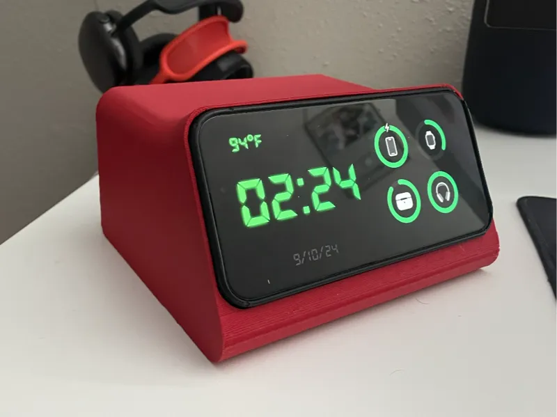 iPhone 15 Pro Max (case) Magsafe Duo DN42 Clock