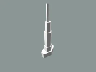 Futuristic skyskraper 2