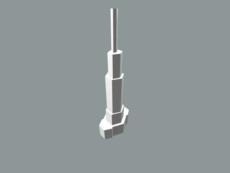 Futuristic skyskraper 2