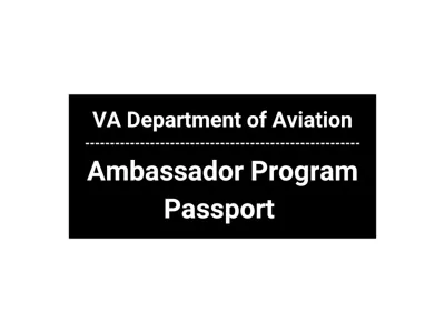 VA DOAV Passport Holder Plaque