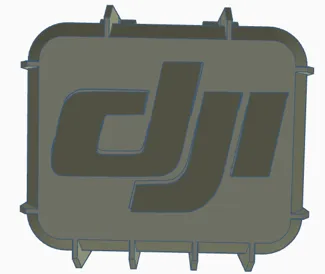 DJI Mini 2 Travel Box Lid With Letters  