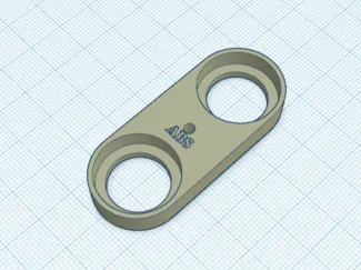 Scroll saw lever part for 16mm ball bearings