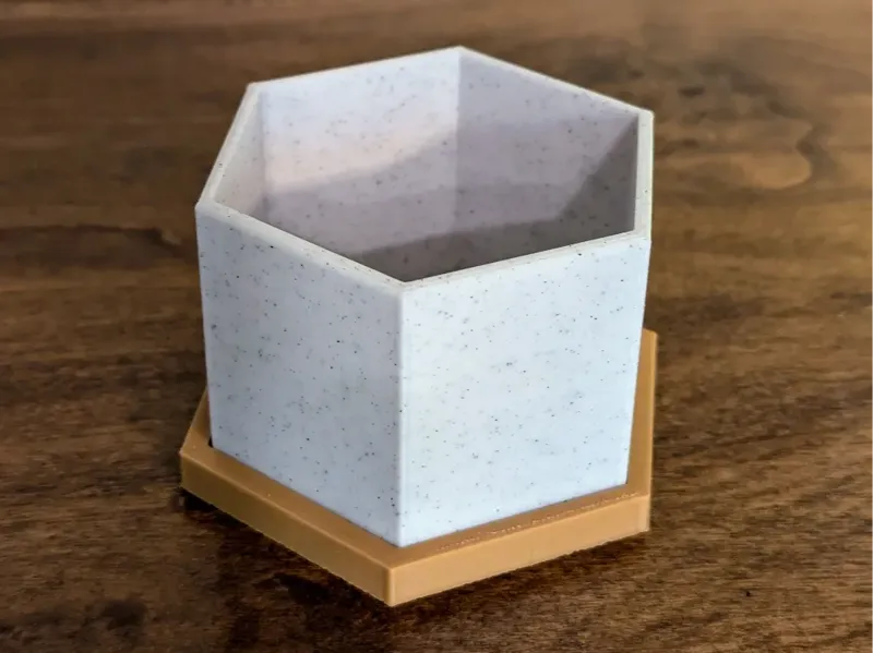 Hex planter