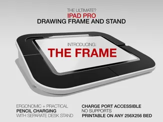 iPad Pro drawing frame and stand: THE FRAME