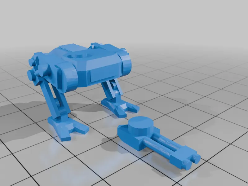 articulated underslung mech