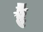 Flexible snowman