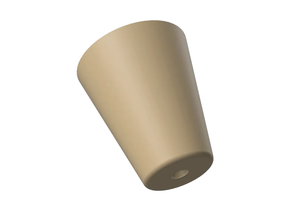 Furniture conic leg by John Connor MakerWorld