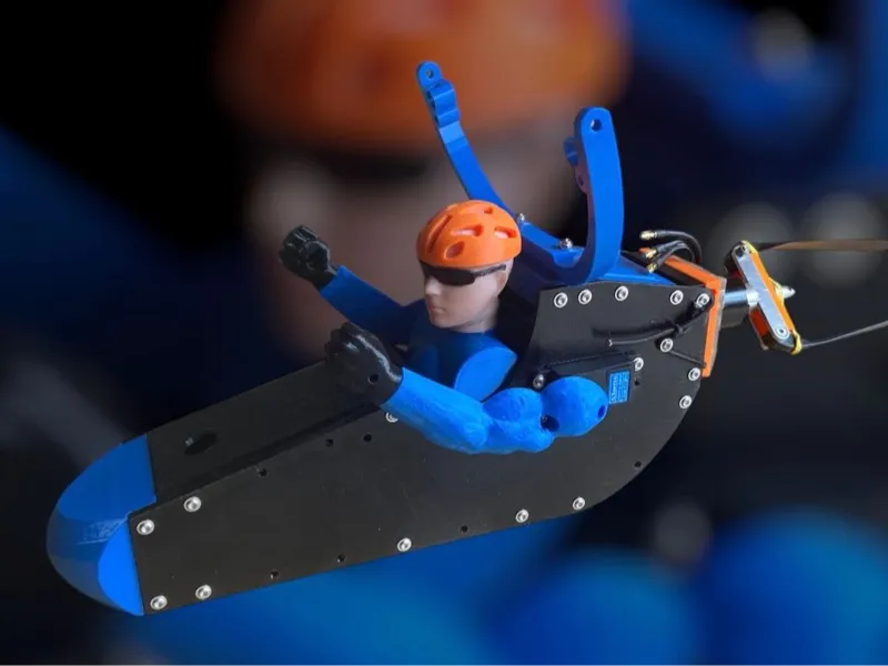 RC Paraglider Liegegondel