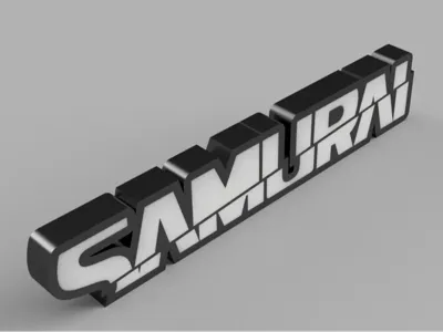 Cyberpunk 2077 Samurai Wall Art / Light