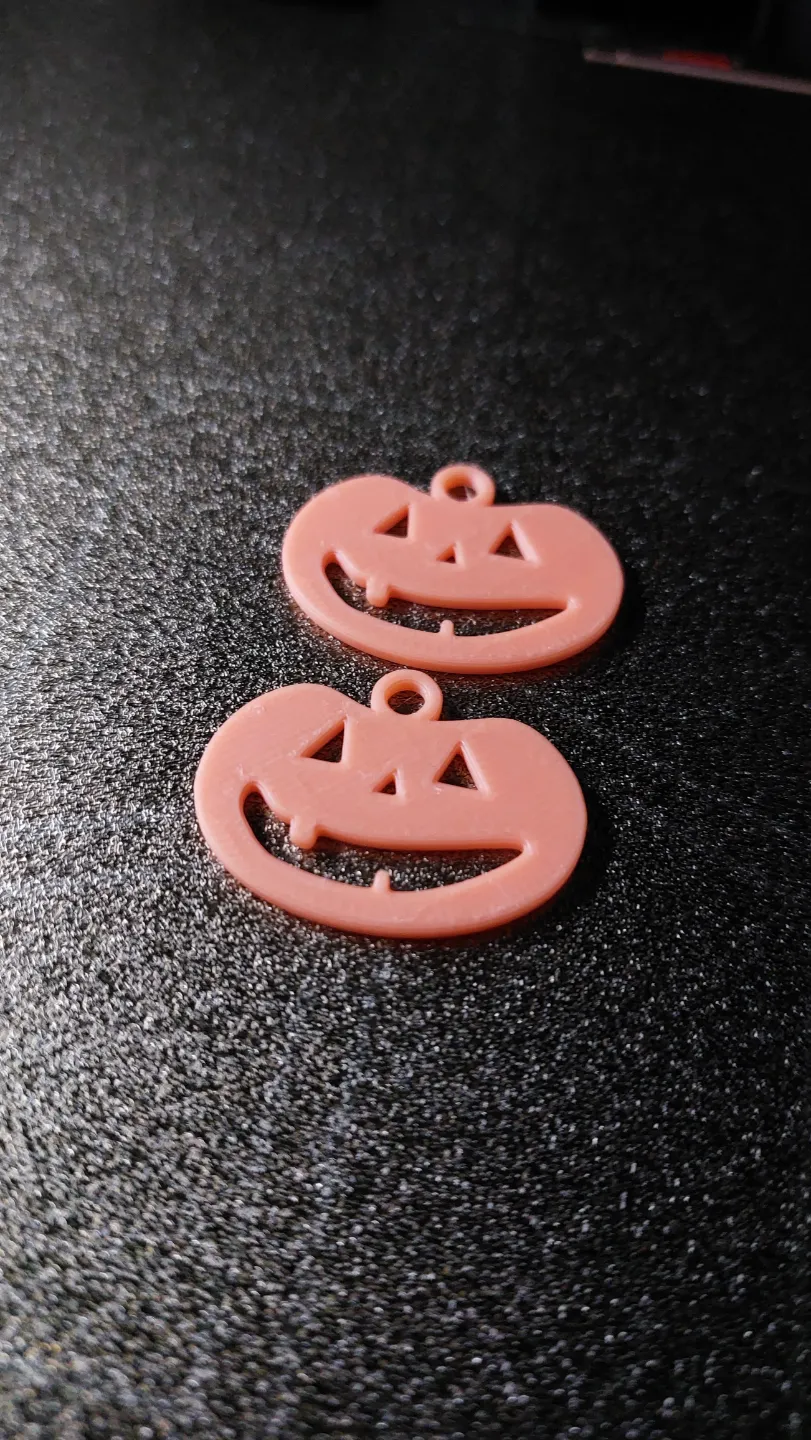 Halloween Pumpkin Earrings view 3