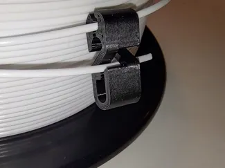 Clamp filament clip