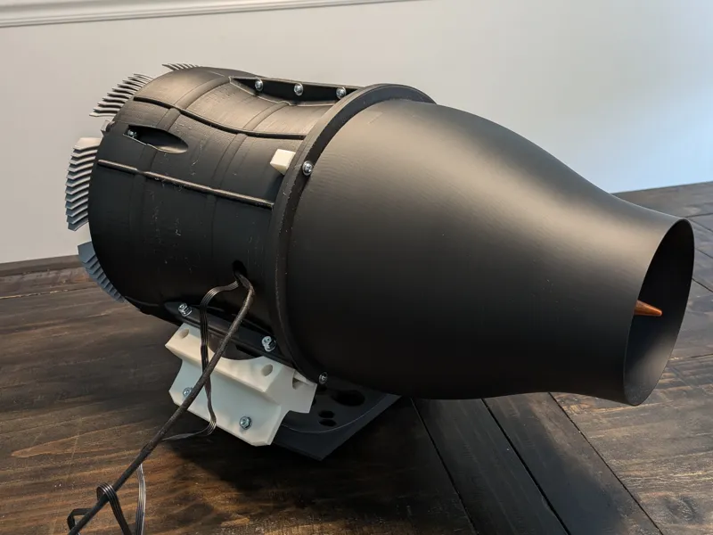 Wind Cannon: PWM Fan Housing for Wind Simulator 