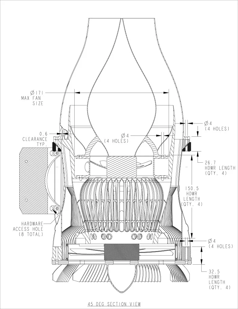 Wind Cannon: PWM Fan Housing for Wind Simulator - Free 3D Print Model ...