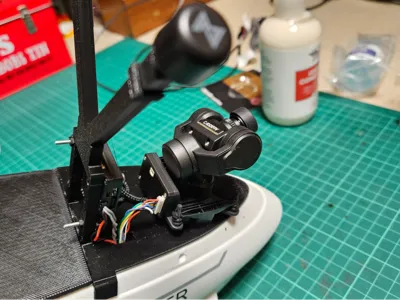 Volantex Ranger 2400 gimbal tray